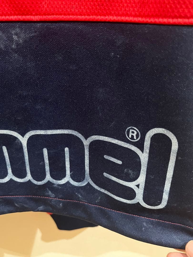 hummel デンマーク代表　ジャケット　ジャージ ー90s セットアップ