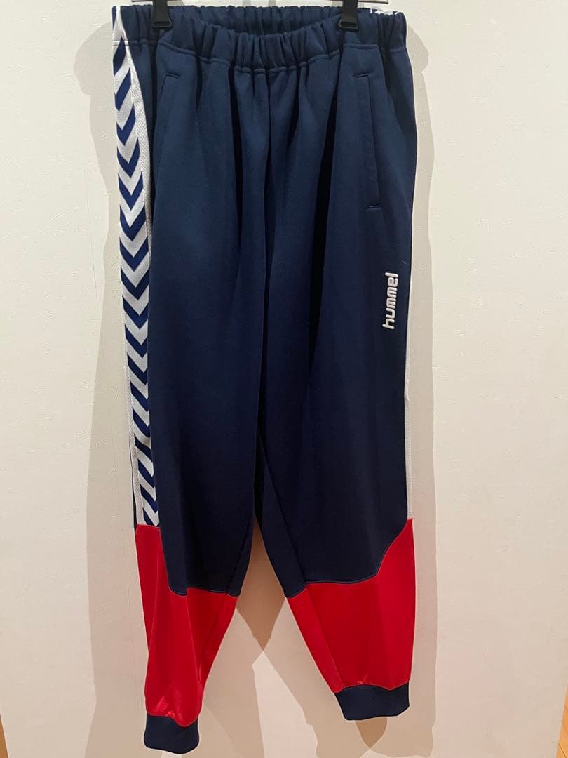 hummel デンマーク代表　ジャケット　ジャージ ー90s セットアップ