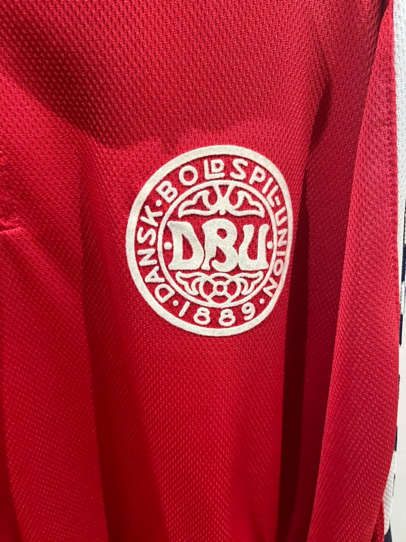 hummel デンマーク代表　ジャケット　ジャージ ー90s セットアップ