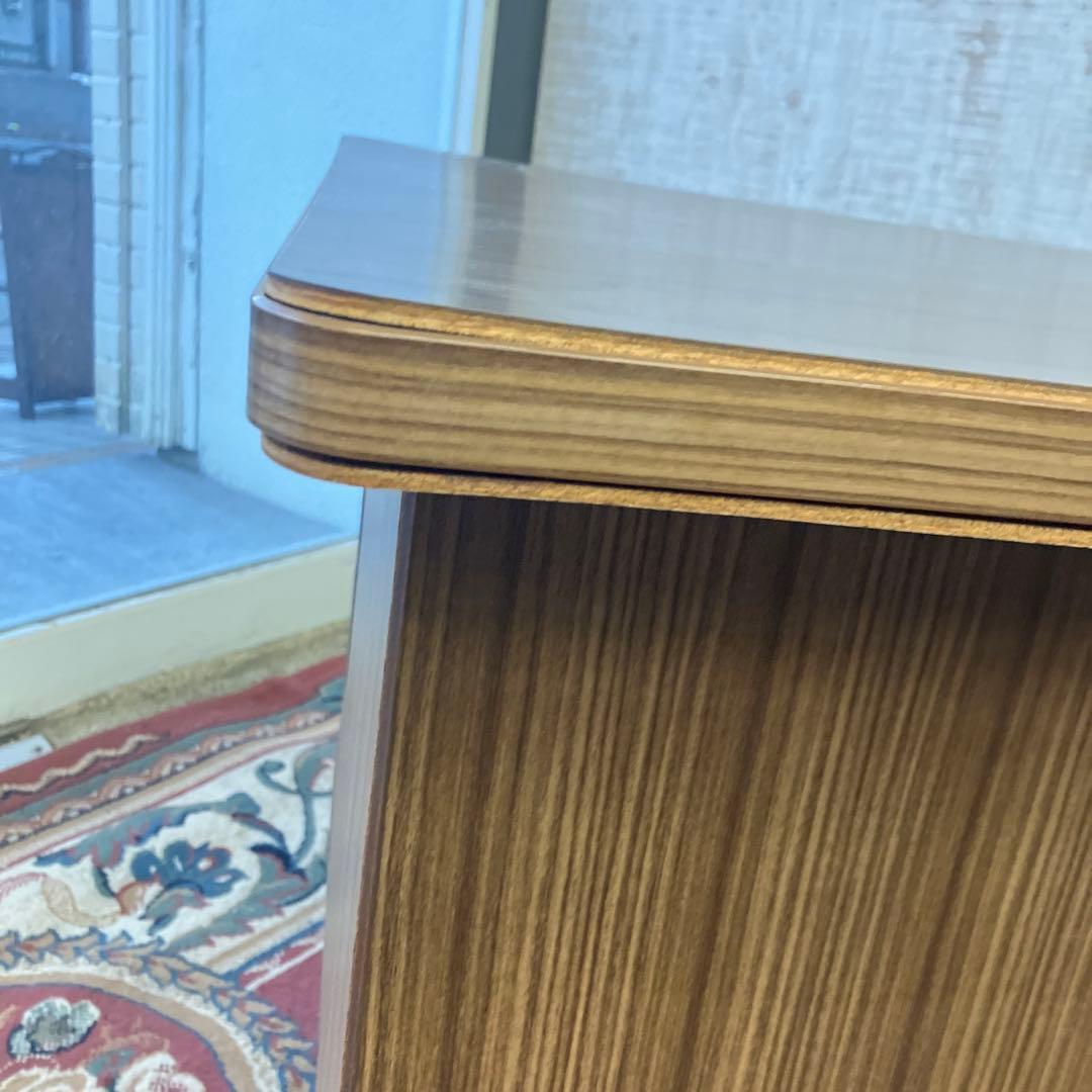 昭和レトロ 東洋デスク 古家具 木製 両袖 書斎机 勉強机 文机 ワークデスク