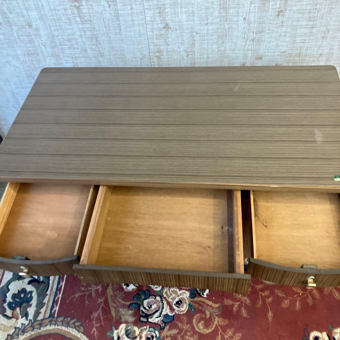 昭和レトロ 東洋デスク 古家具 木製 両袖 書斎机 勉強机 文机 ワークデスク