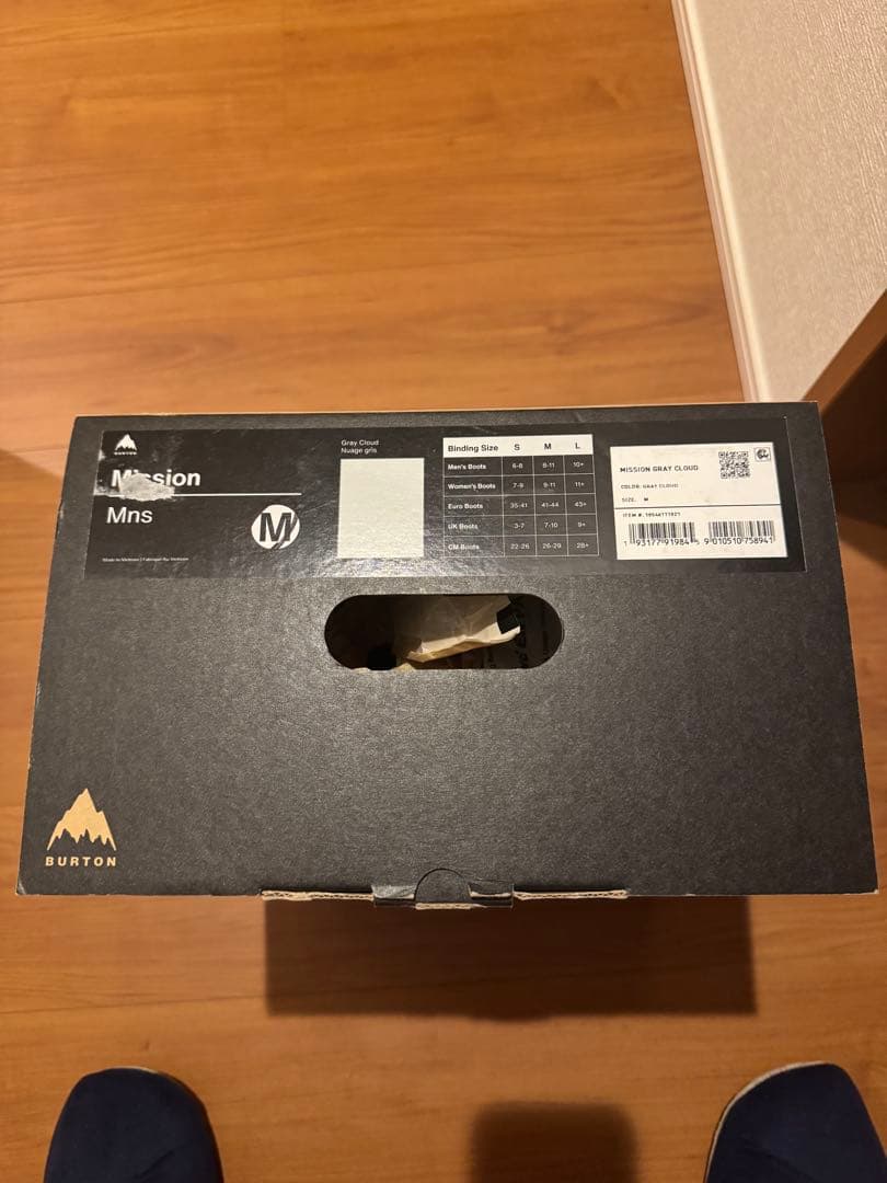 24-25モデル Burton Mission バインディング Mサイズ 新品未