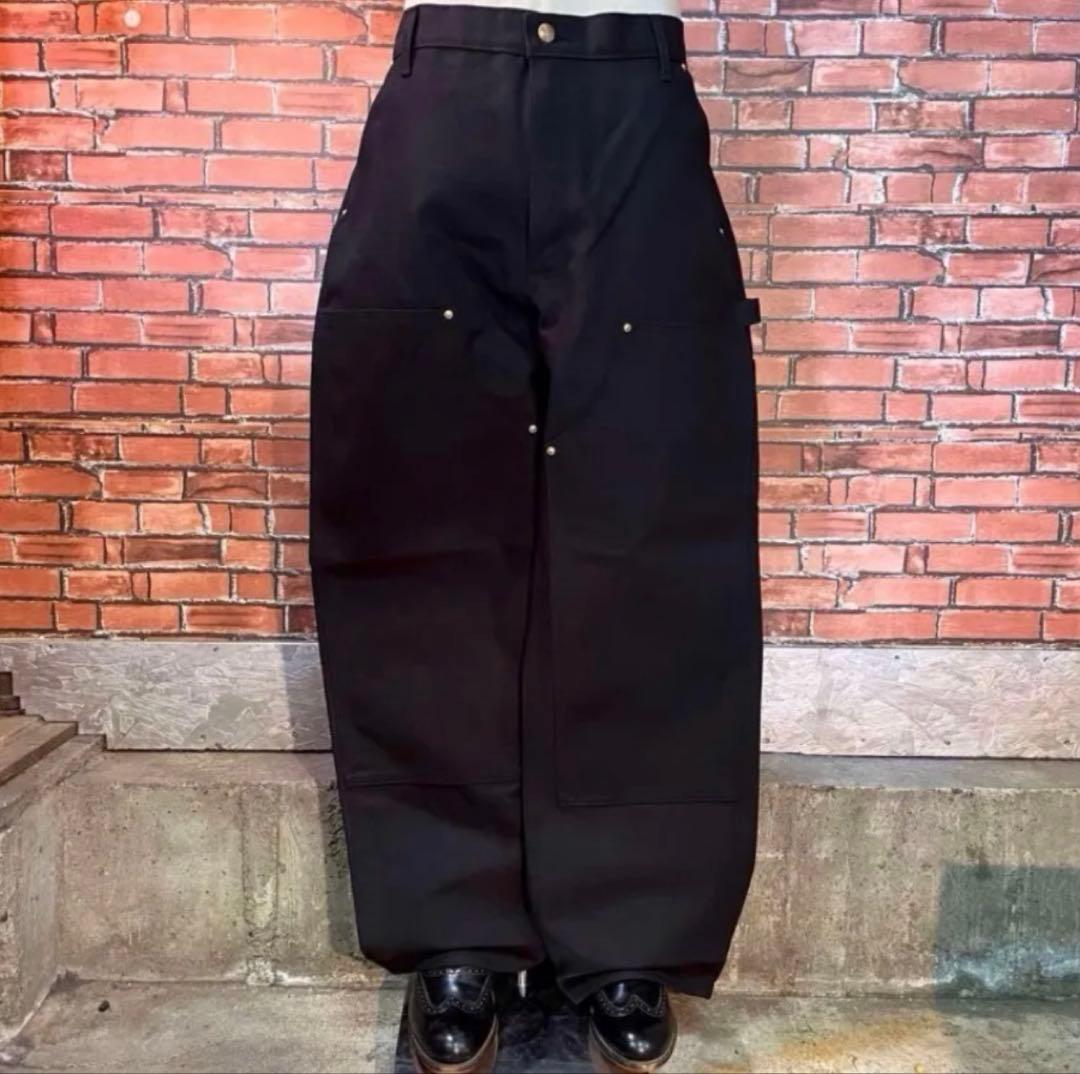 新品未使用 carhartt ダブルニー ダックパンツ ワイド baggy 極太