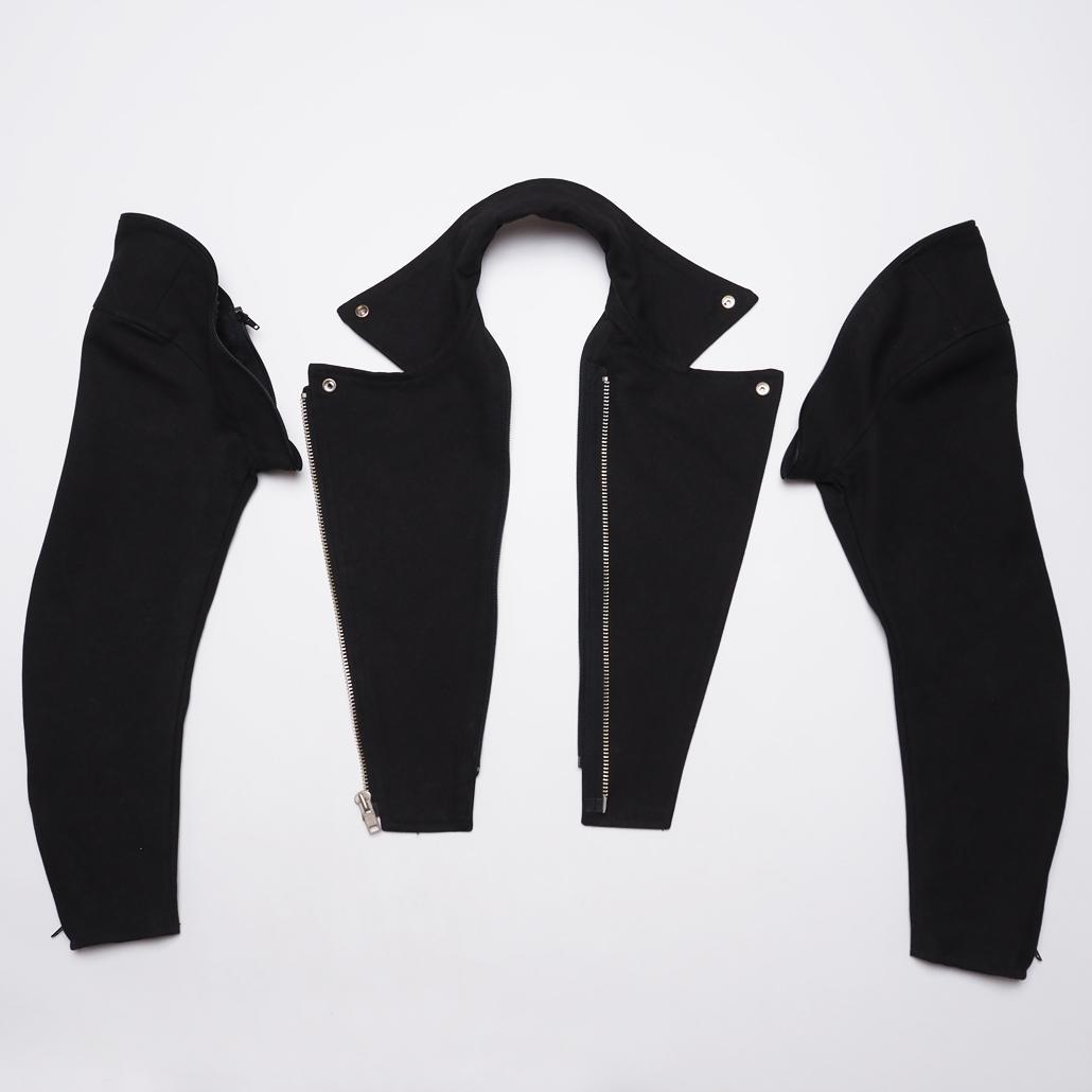 廃盤希少 美品 KADOYA デニムバトルジャケット アーマー MAD MAX