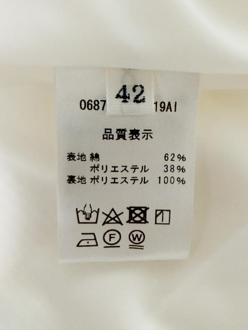 未使用★FOXEY/フォクシー デイジーリン コクーンスリーブドレス 42 半袖