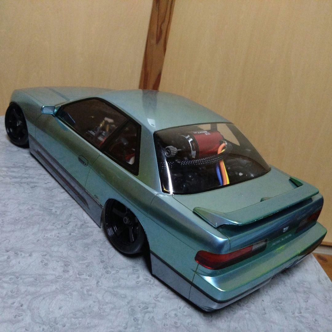 ABCホビー シルビア S13 ライムグリーンツートン 未使用ボディ - メルカリ