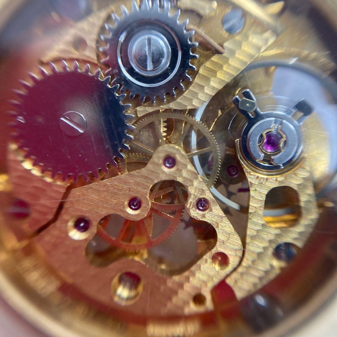 懐中時計 Roventa Henex スケルトン 手巻き 稼働品 スイス製 - メルカリ