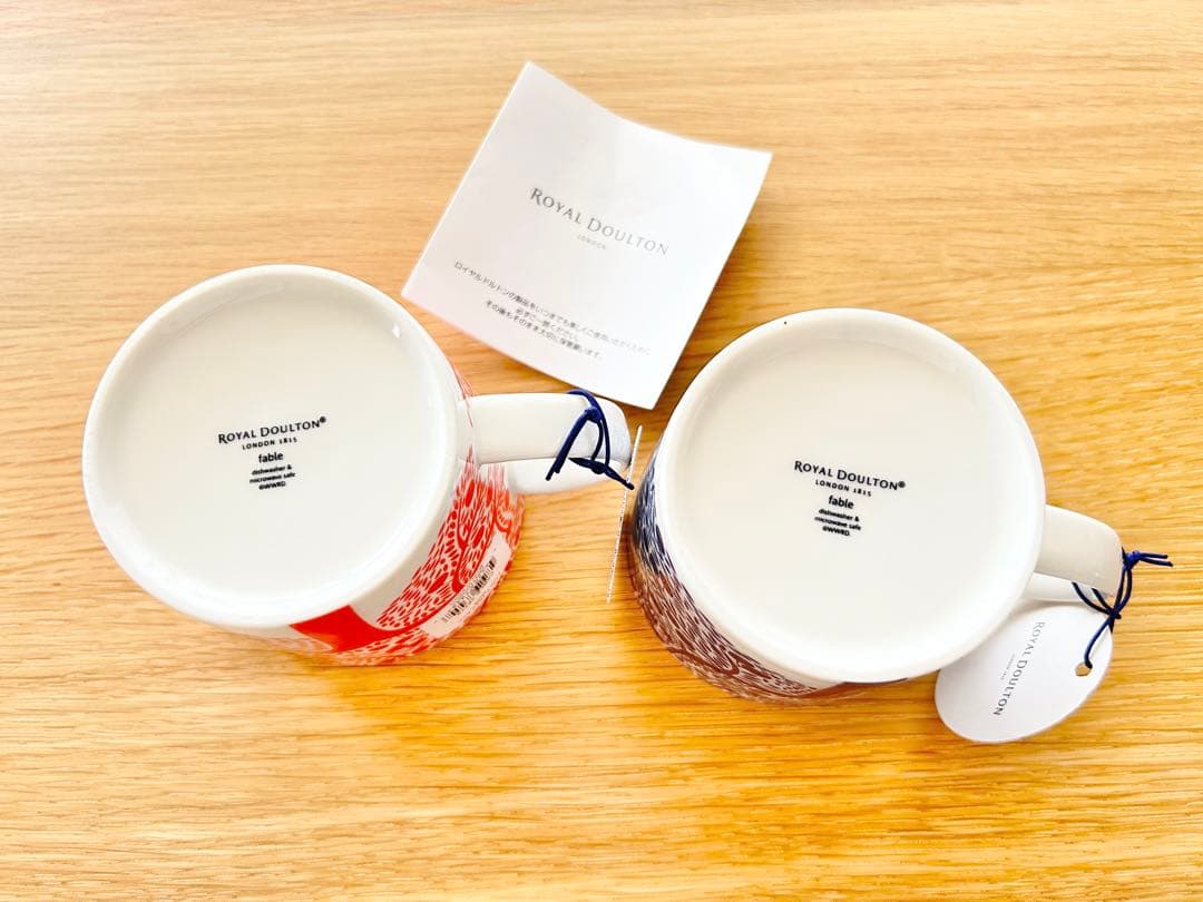 ロイヤルドルトン フェイブル マグ ツリー セット - メルカリ