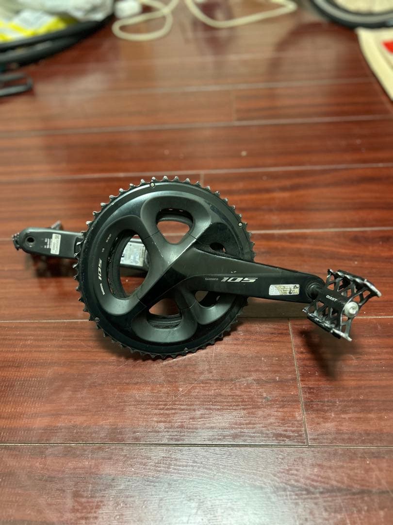 SHIMANO 105 GIANTパワーメーター52-36T 170mm