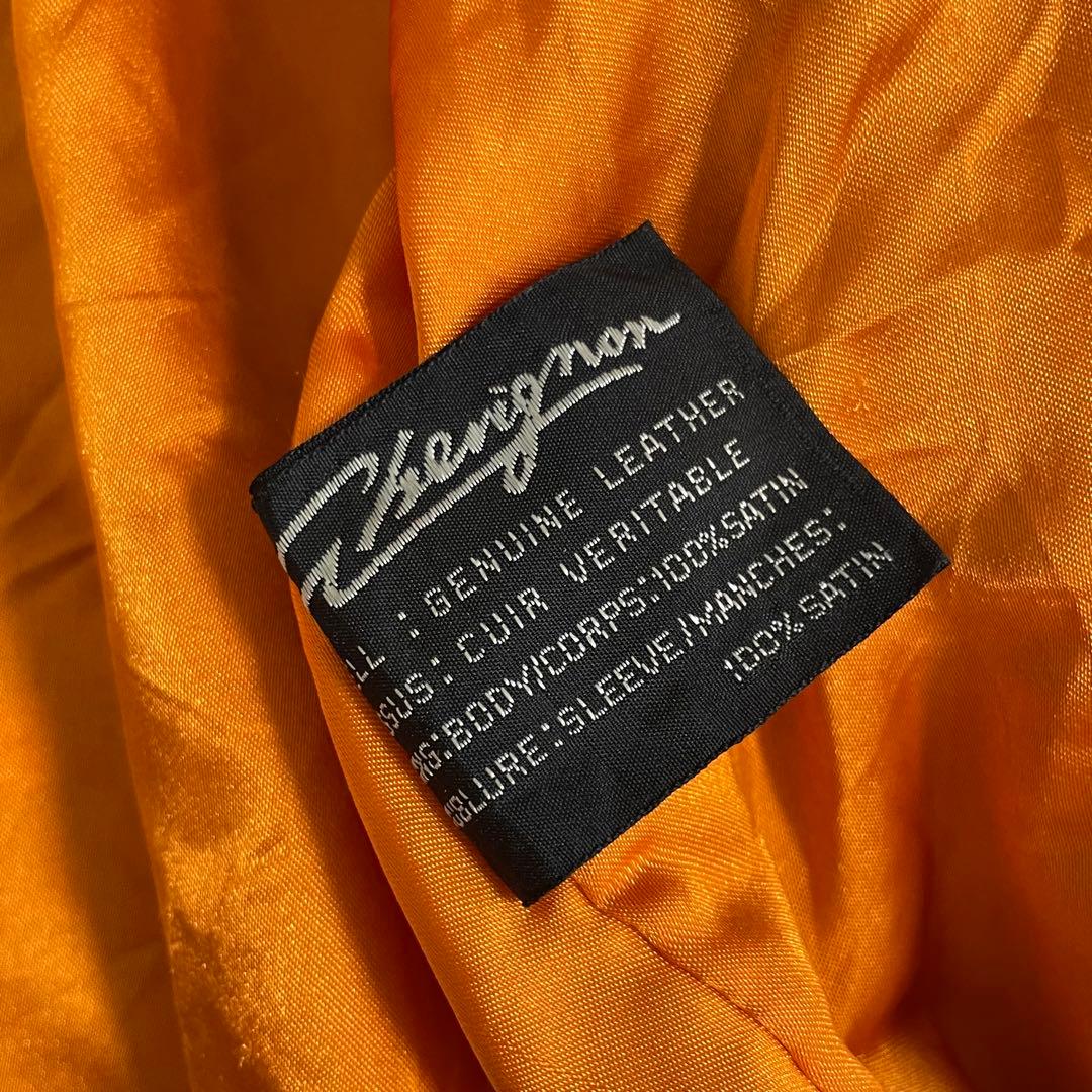 ジャケット・アウター OLD -90's leather bomber jacket moca