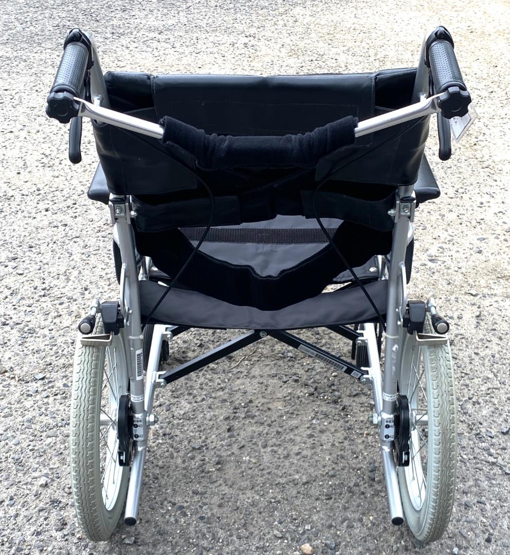 NISSIN 座王 介助型車いす NAH-521A 座面シート無し 高品質！軽量