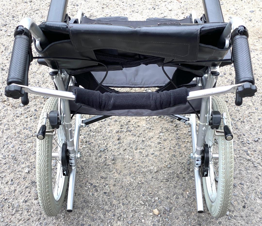 NISSIN 座王 介助型車いす NAH-521A 座面シート無し 高品質！軽量