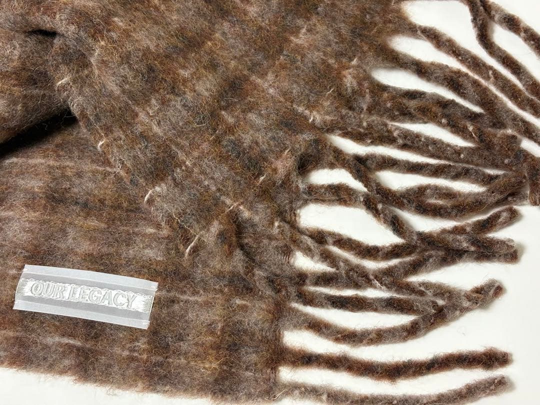新品《 OUR LEGACY 》Estate Scarf マフラー アルパカ