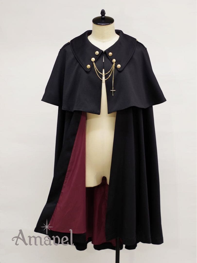 Amavel ケープ付きマント - メルカリ