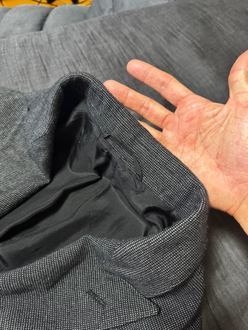 【美品】COMOLI ウールシルクダブルチェスターコート