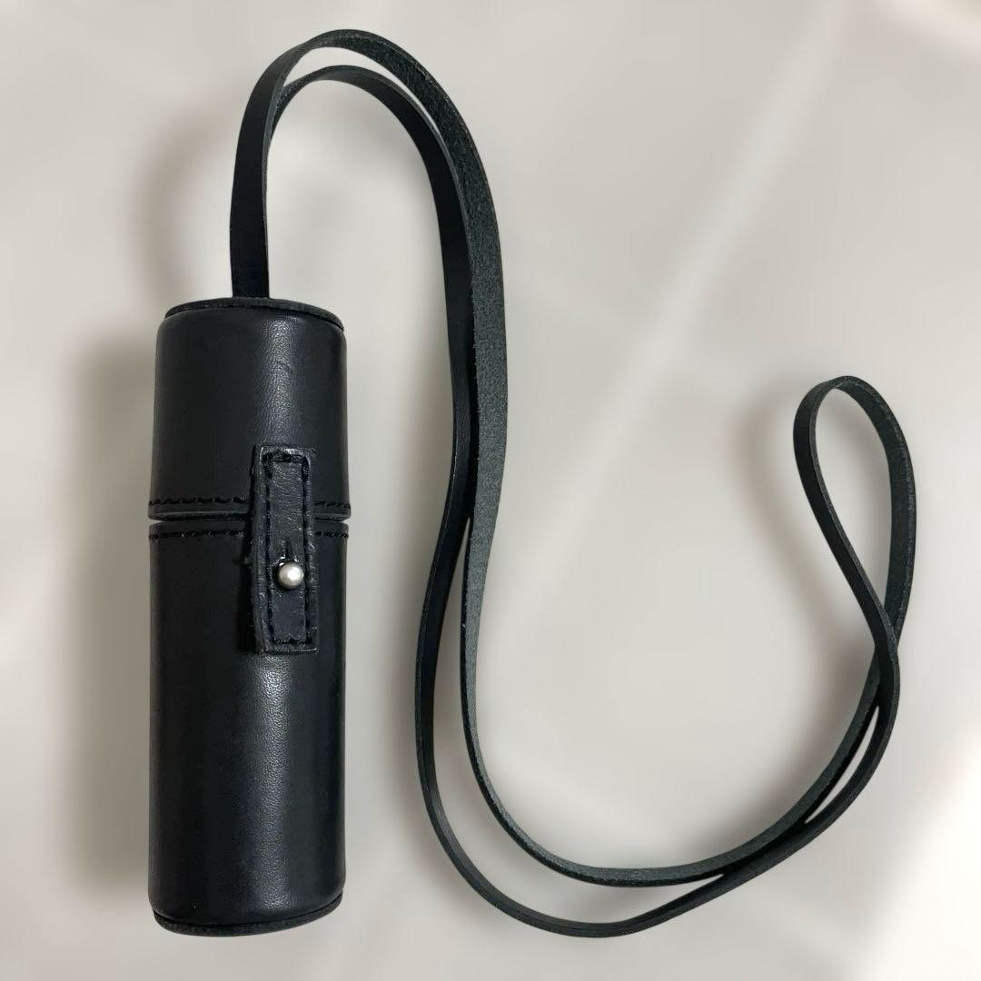 美品☆etre tokyo☆タンドレザーリップケース　ブラック