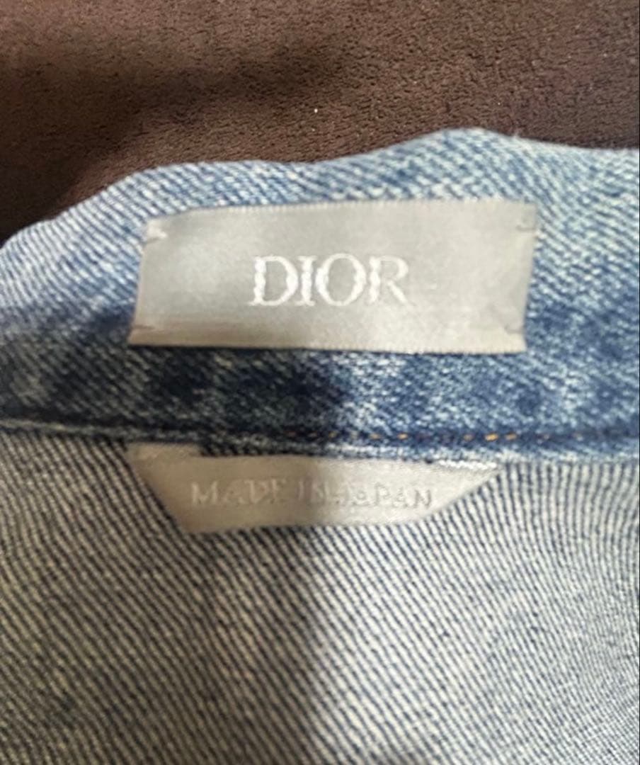 Dior デニムジャケット スカル刺繍
