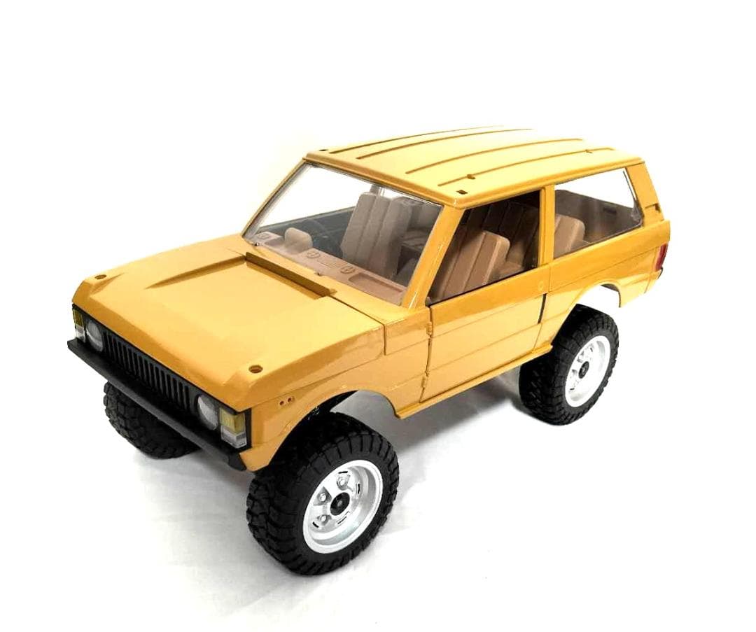 MN 168 1/12 初代レンジローバーSUVラジコンクローラー YELLOW