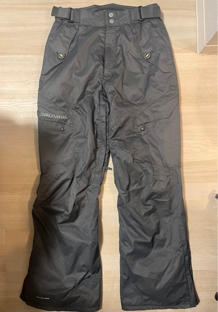 SALOMON スノーボードパンツ グレー