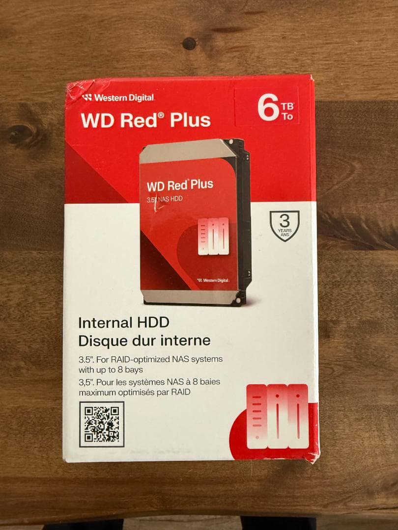 Western Digital WD60EFPX 6TB 内蔵HDD