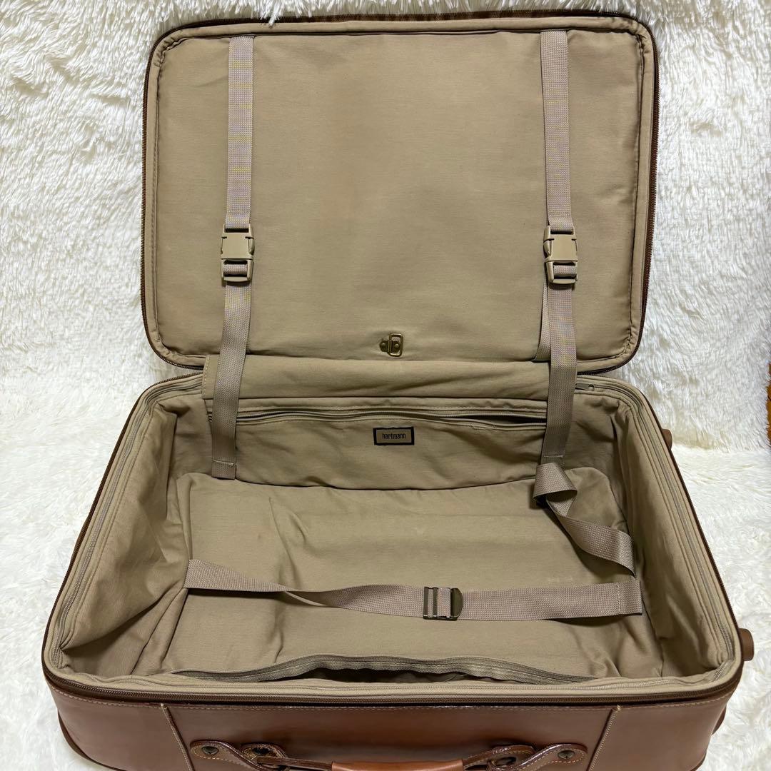 hartmann キャリーケース　レザー