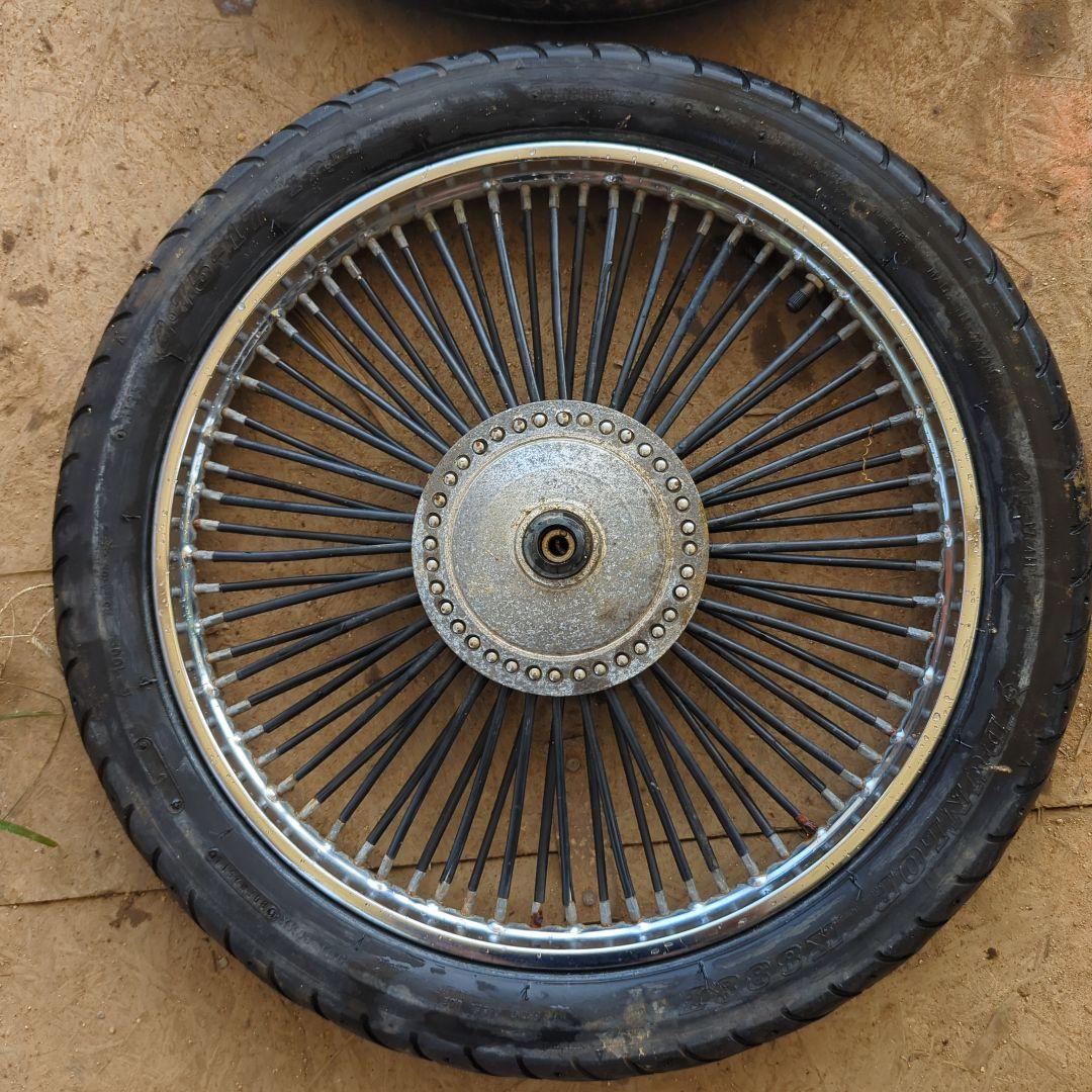 スーパーカブ50 スーパーカブ90 72本スポーク ホイール 前後セット