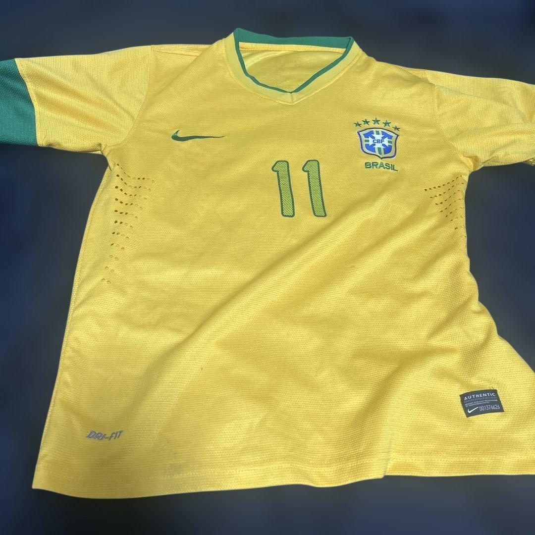 Nikeブラジル代表 NEYMAR ネイマールオーセンティック11番ユニフォーム