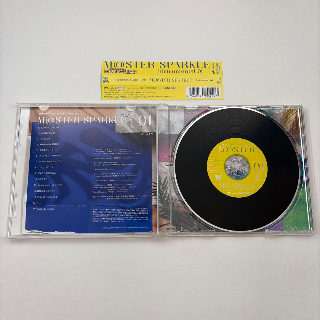 MILLION LIVE! M@STER SPARKLE インスト 3枚セット
