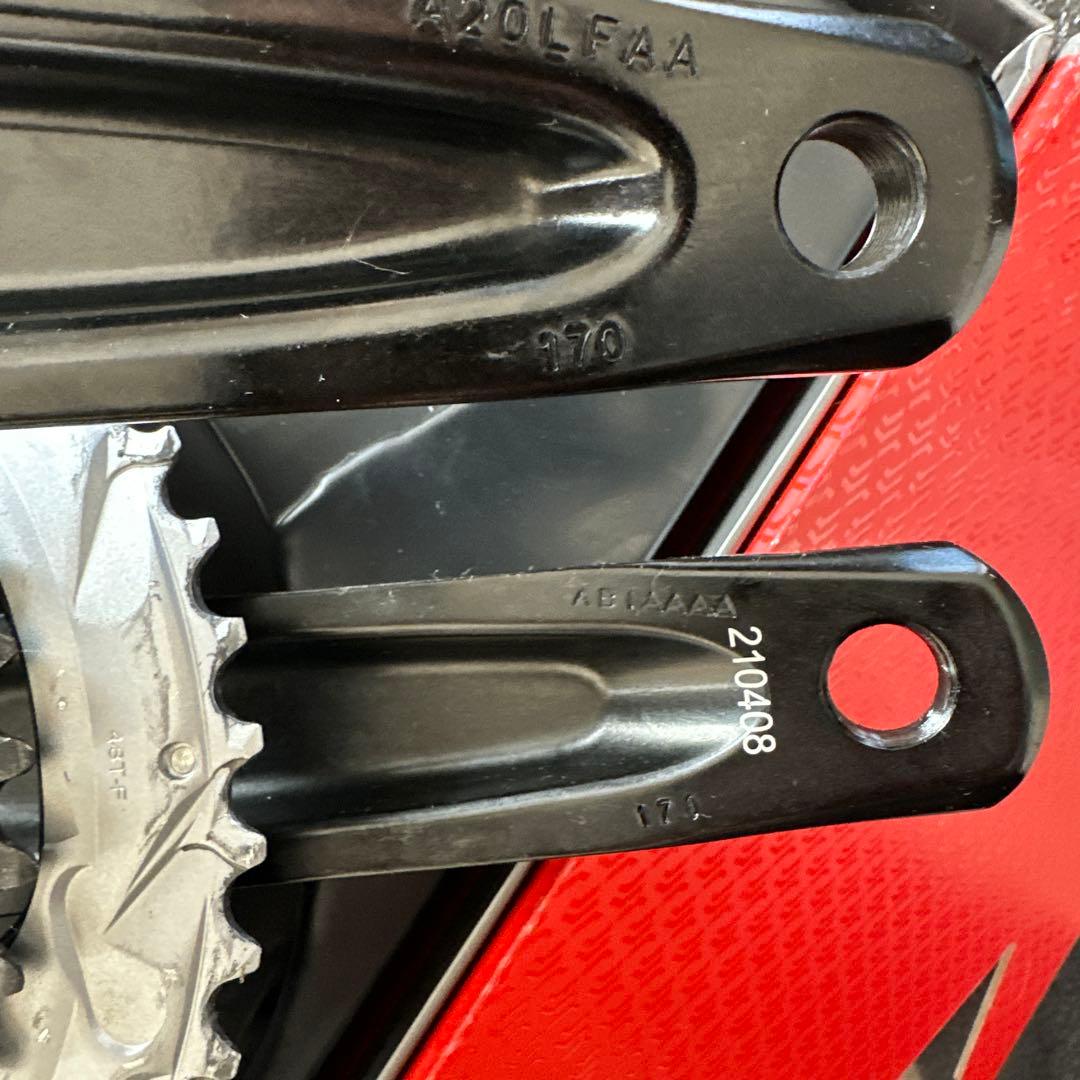 y*7様 SRAM RIVALパワーメーター　170mm 12速48/35Tクラ