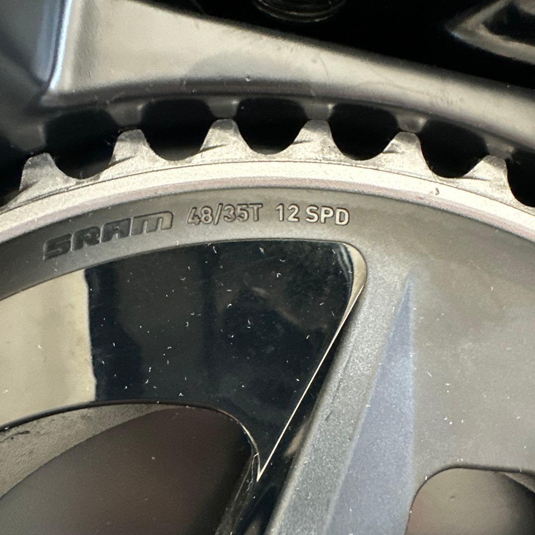 y*7様 SRAM RIVALパワーメーター　170mm 12速48/35Tクラ