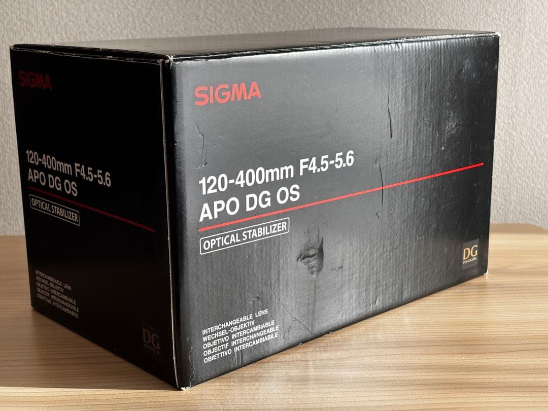 【キヤノン】SIGMA 120-400mm F4.5-5.6 DG OS HSM