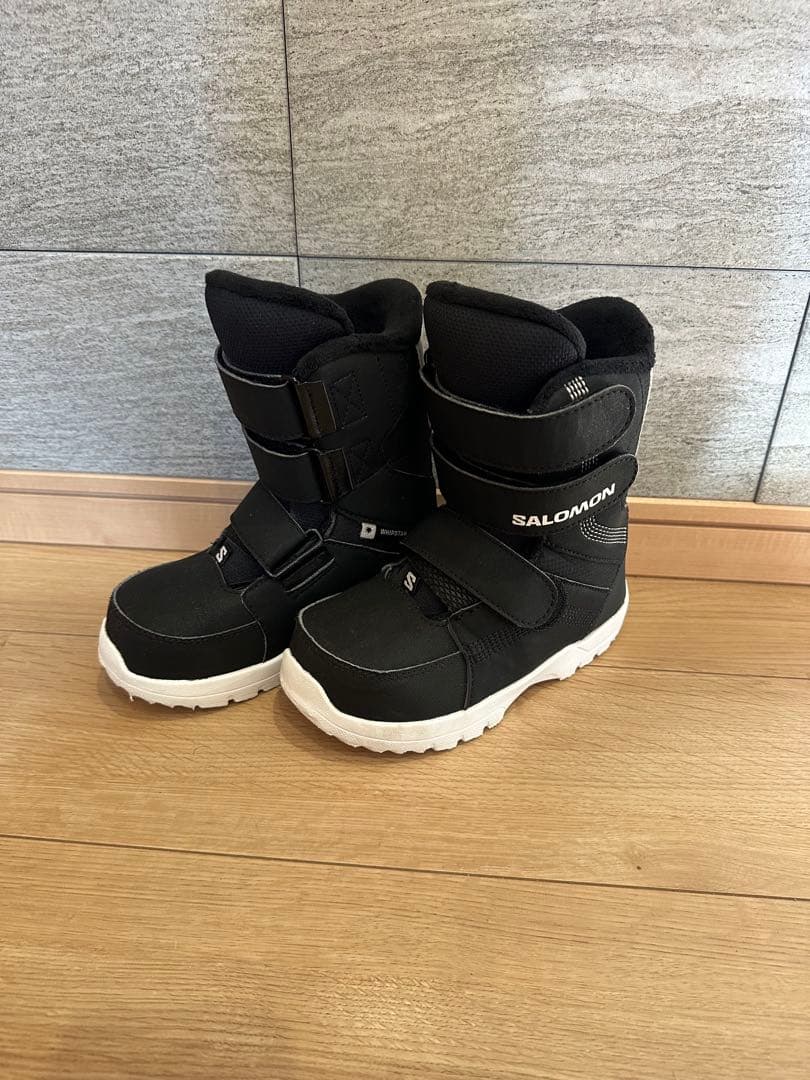 3点セット☆SALOMON キッズスノーボードブーツ 20cm 板110cm