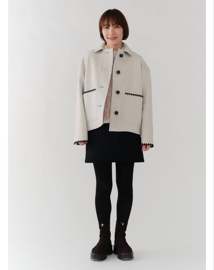 yori ポケットウールミニスカート - メルカリ