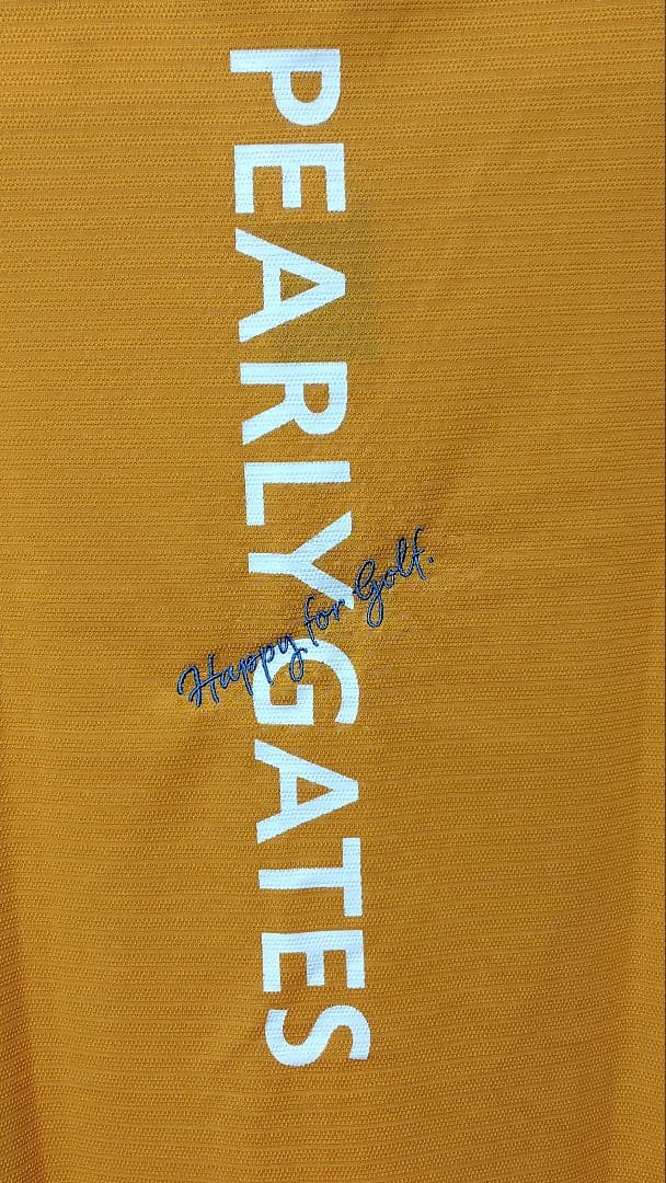 パーリーゲイツ レディース半袖ポロシャツ シャーベットオレンジ サイズ2