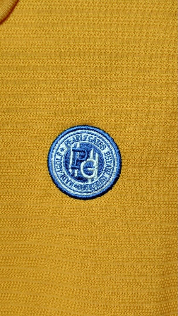 パーリーゲイツ レディース半袖ポロシャツ シャーベットオレンジ サイズ2