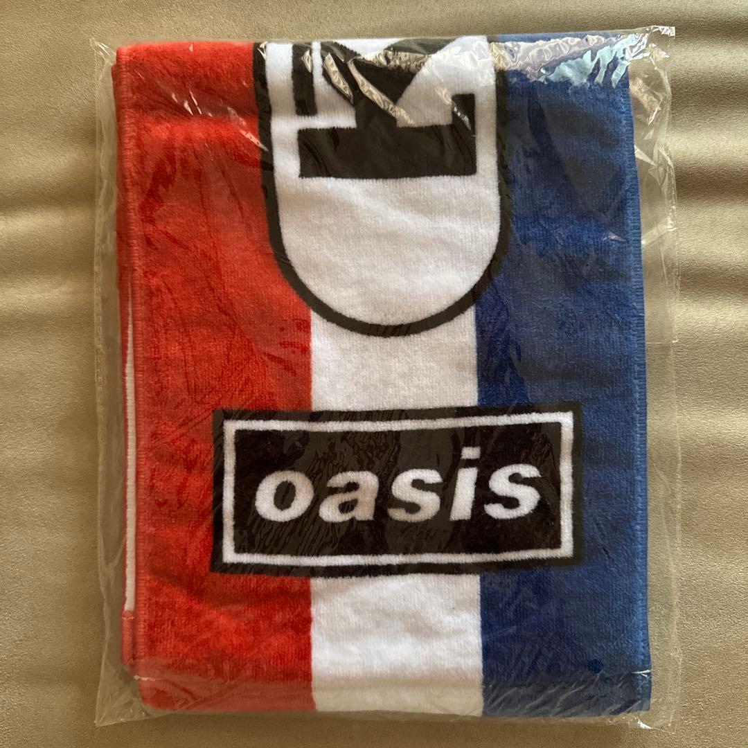 希少！ Oasis Knebworth マフラータオル オアシス ネブワース - メルカリ