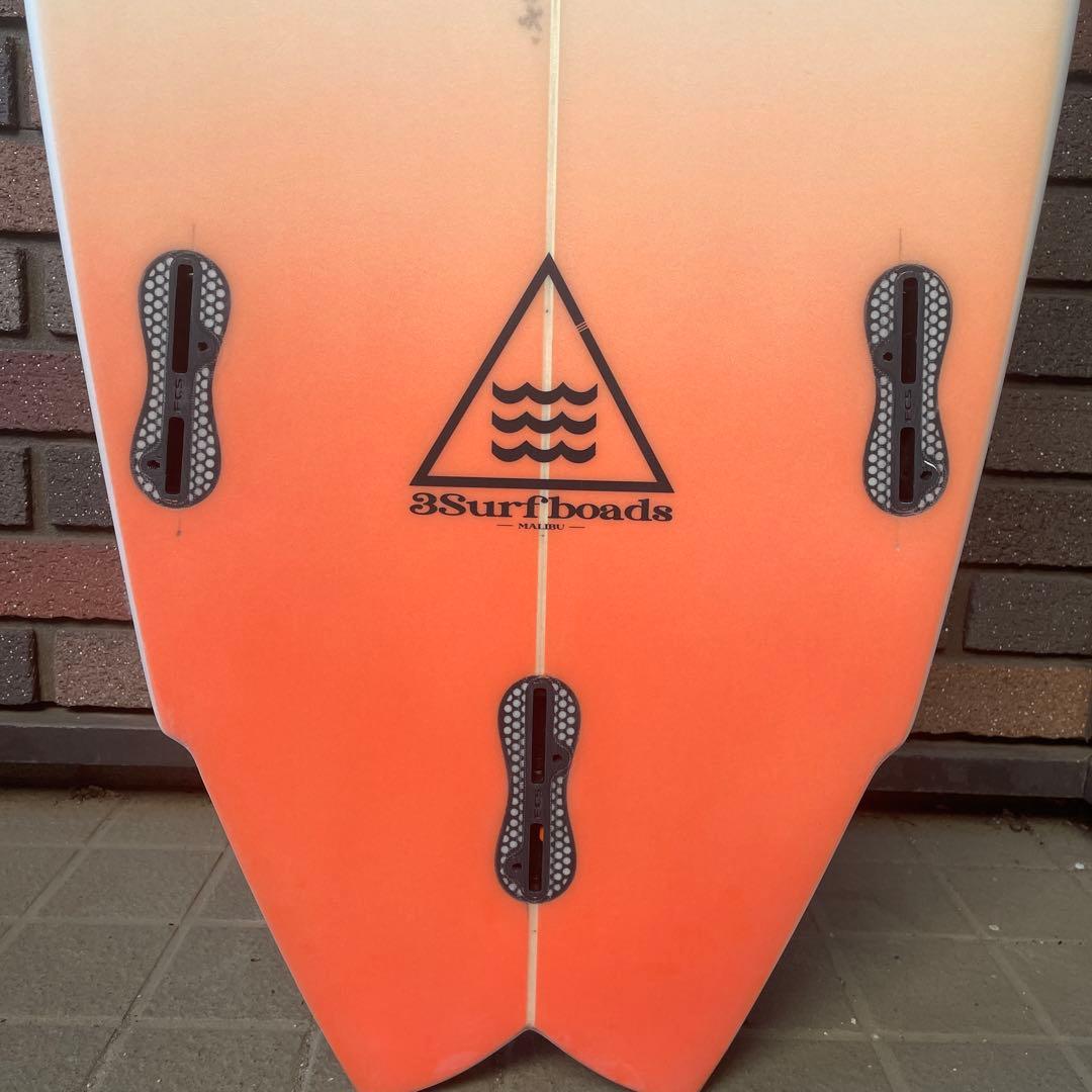 レア 新品 千葉ローカルブランド 3サーフボード マリブポイント