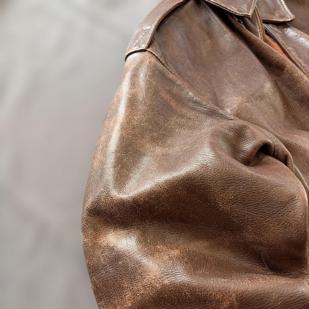 EASTMAN LEATHER A-2 MASH交換用リブセット付き