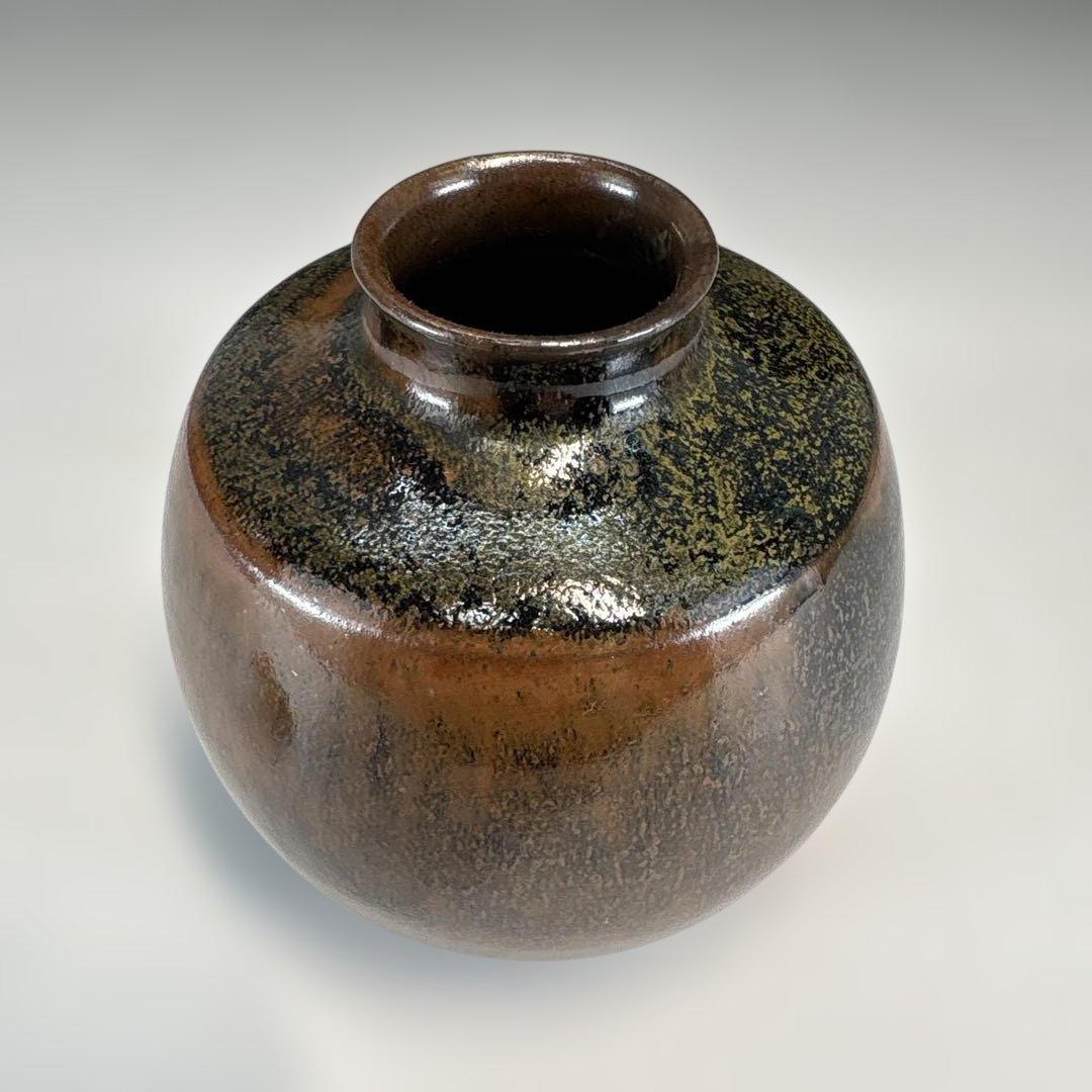 【茶道具】平安仁史造　本能寺文琳茶入（共箱）★送料込★