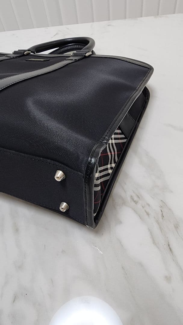 バーバリーブラックレーベル　ビジネスハンドバッグ