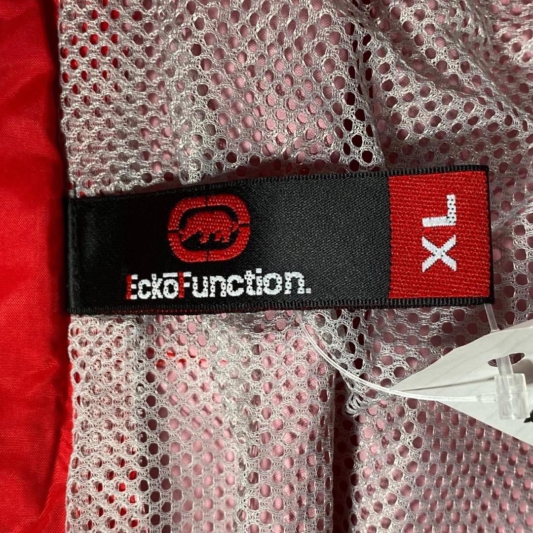 90s ECKO FUNCTION セットアップ ナイロン【XL】レッド