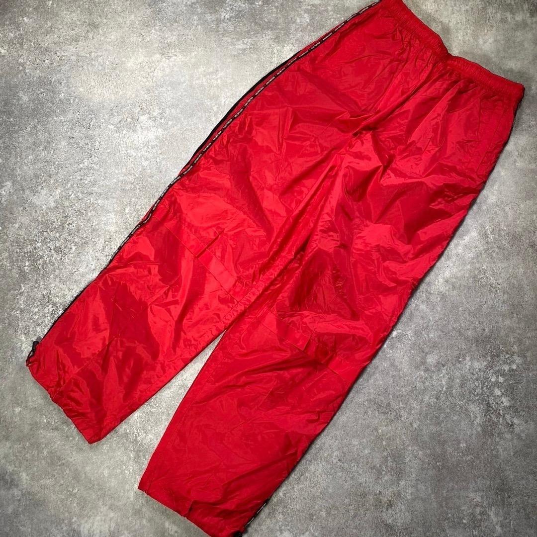 90s ECKO FUNCTION セットアップ ナイロン【XL】レッド