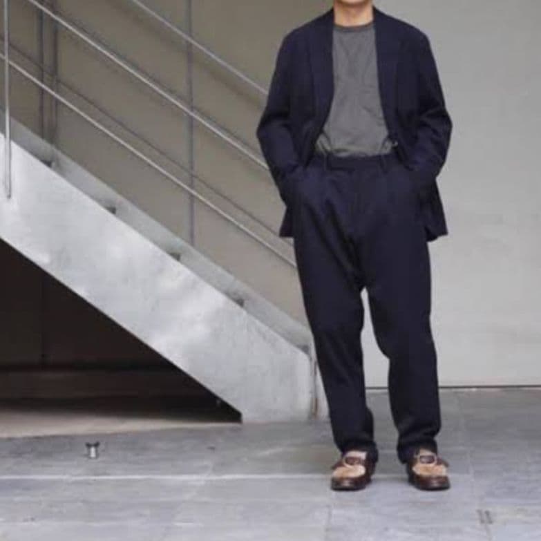 masa様専用】COMOLI ウールナイロンセットアップ - メルカリ