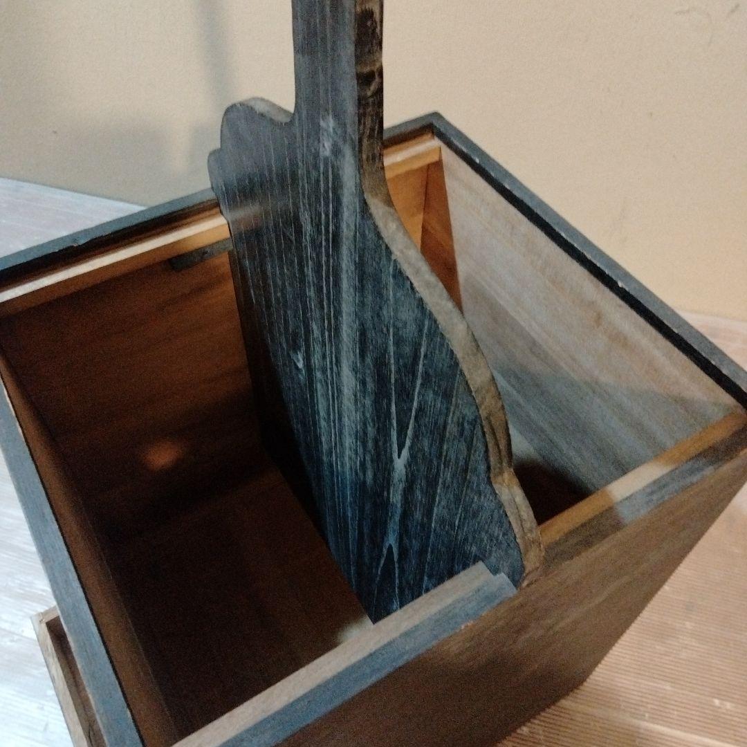 美品　三味線立箱　2丁立て