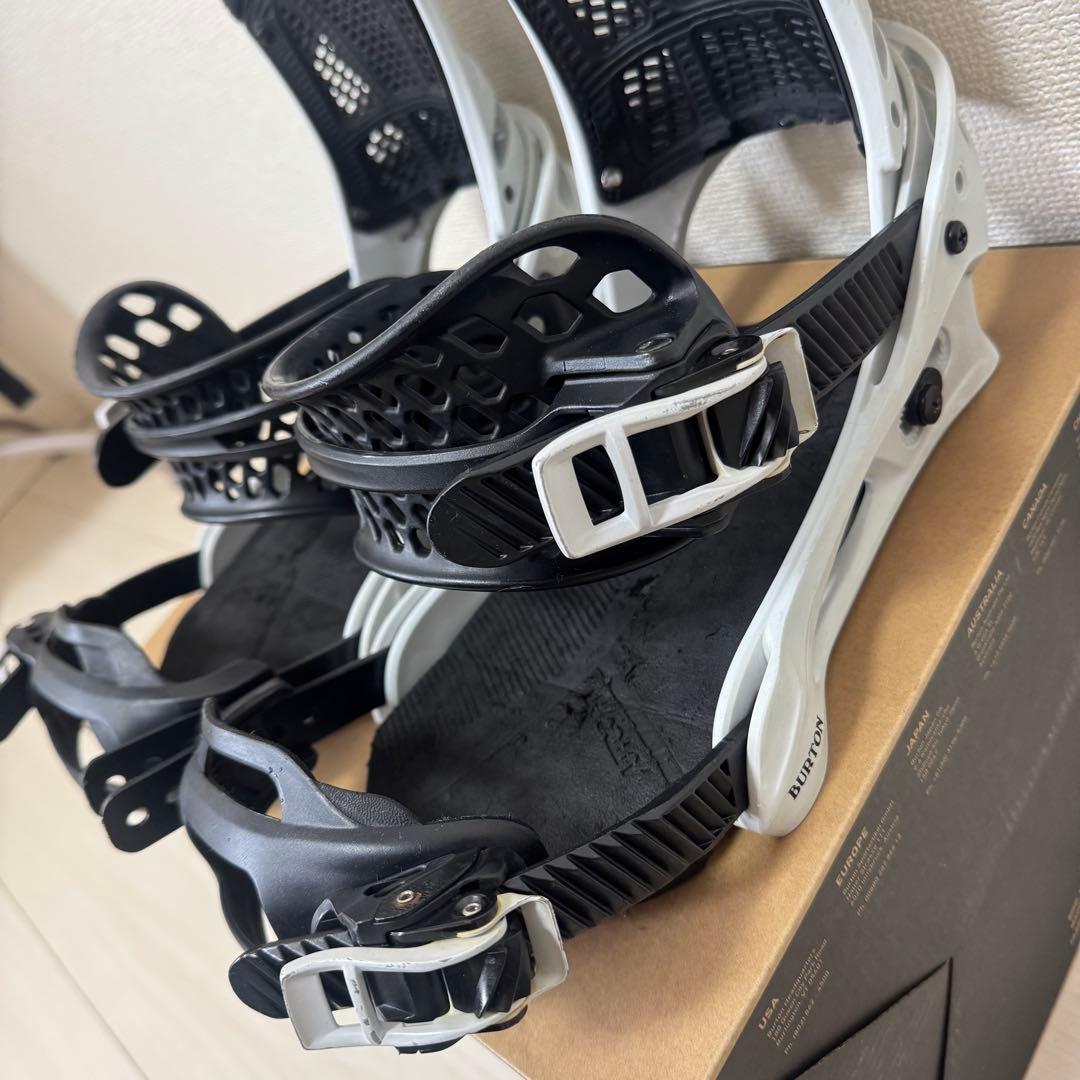 BURTON MALAVITA ビンディング ホワイト/ブラック