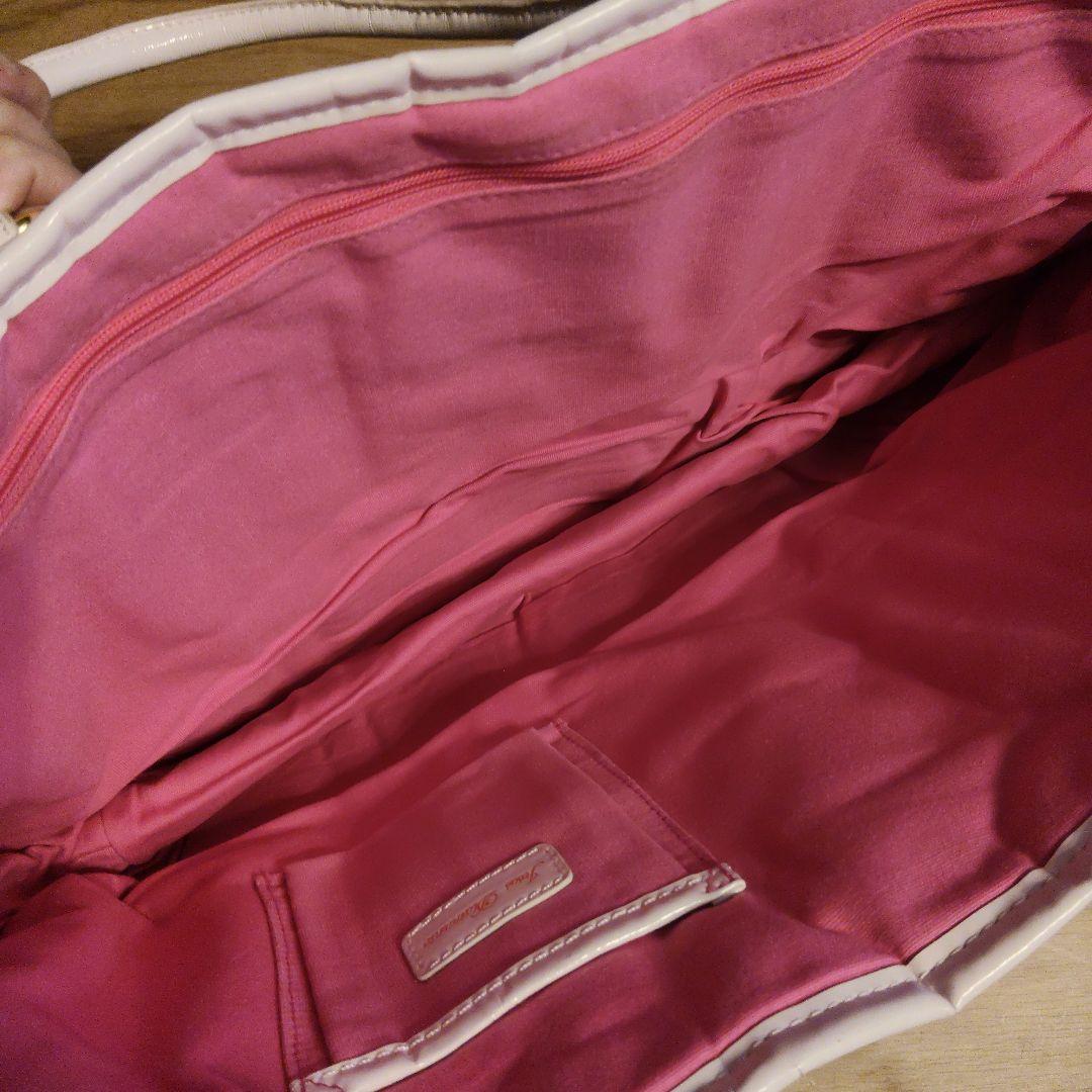 ジーザスディアマンテ　ワンピース・バレッタ・バッグ　トリアノン薔薇柄ピンク