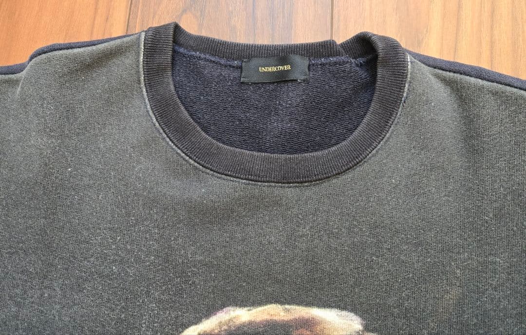 ジョニオ愛用UNDERCOVERミヒャエルボレマンス絵画スウェットアンダー