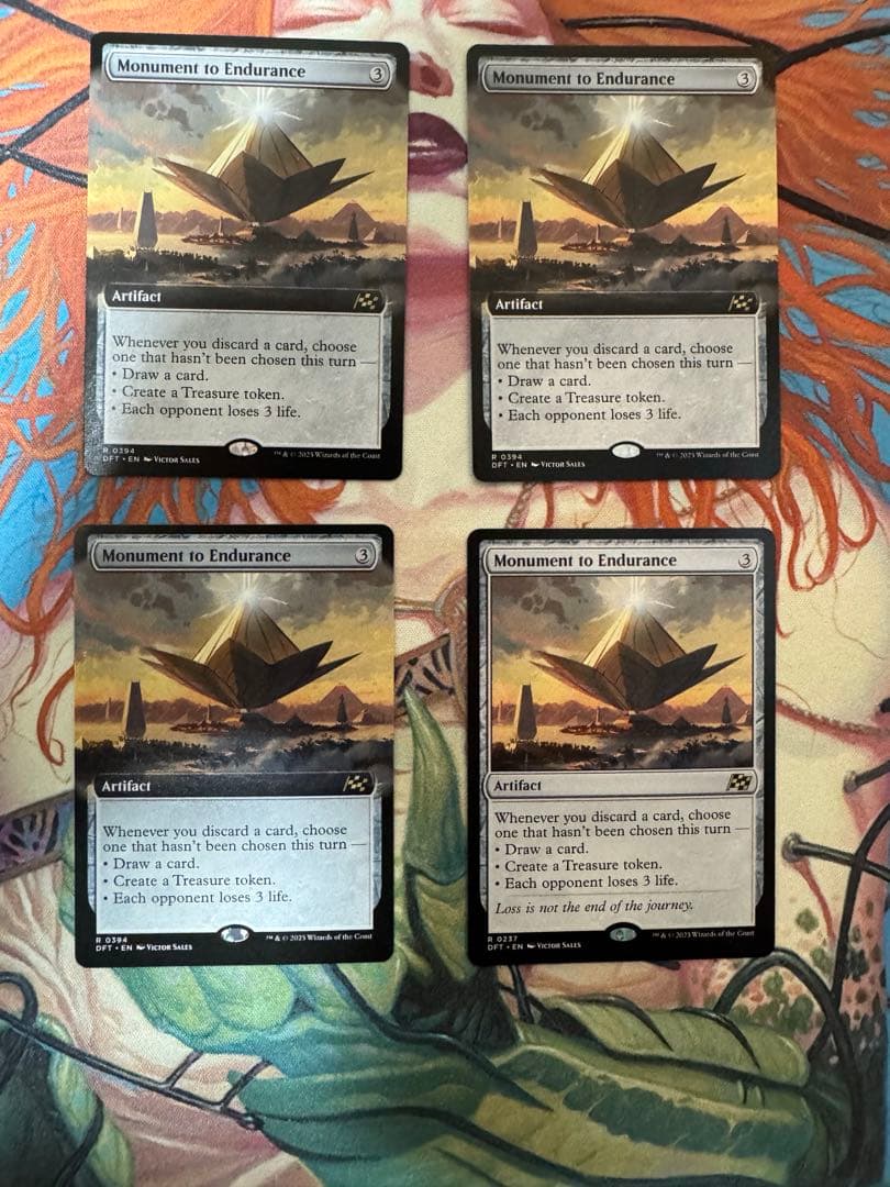 MTG 英語版 忍耐の記念碑 4枚セット