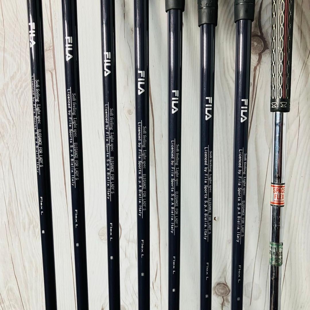 FILA PERUGIA ゴルフクラブ11本セット Flex L レディース