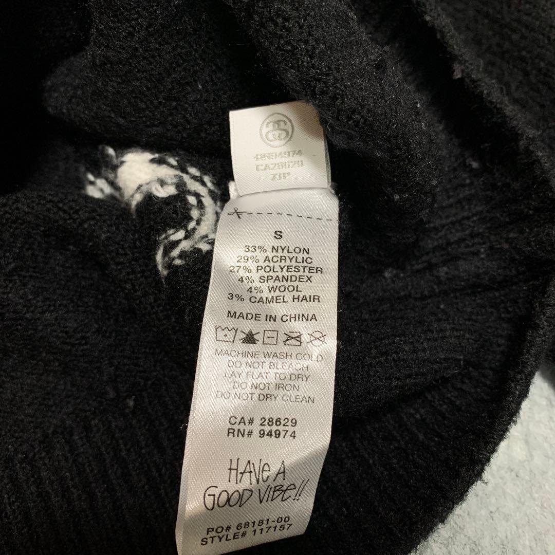 ステューシー Stussy Gothic Sweater 22AW ニット 黒